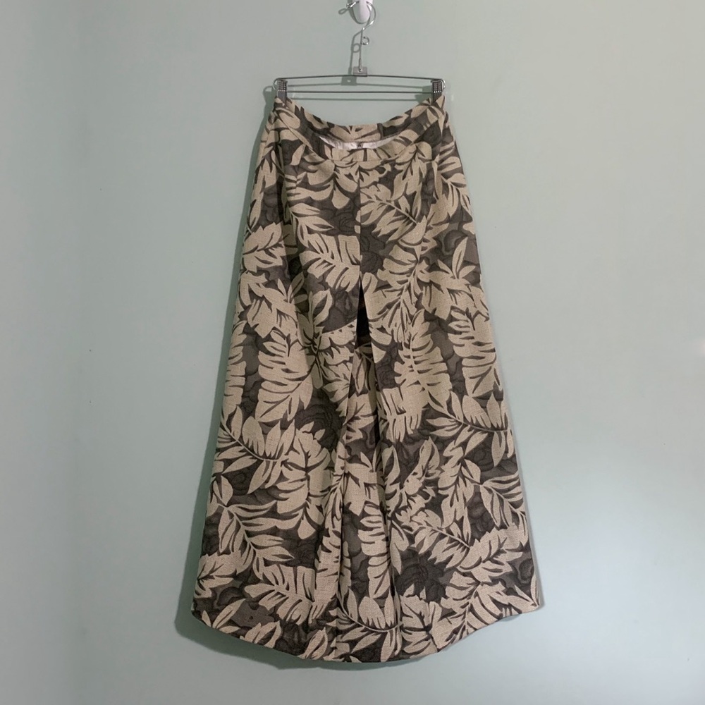 ✨FINAL PRICE✨ VINTAGE tropical print maxi skirt